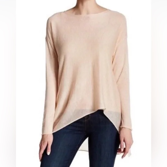NWT Eileen Fisher Pullover Lightweight Hi-Low Hem Sz M - Picture 15 of 16